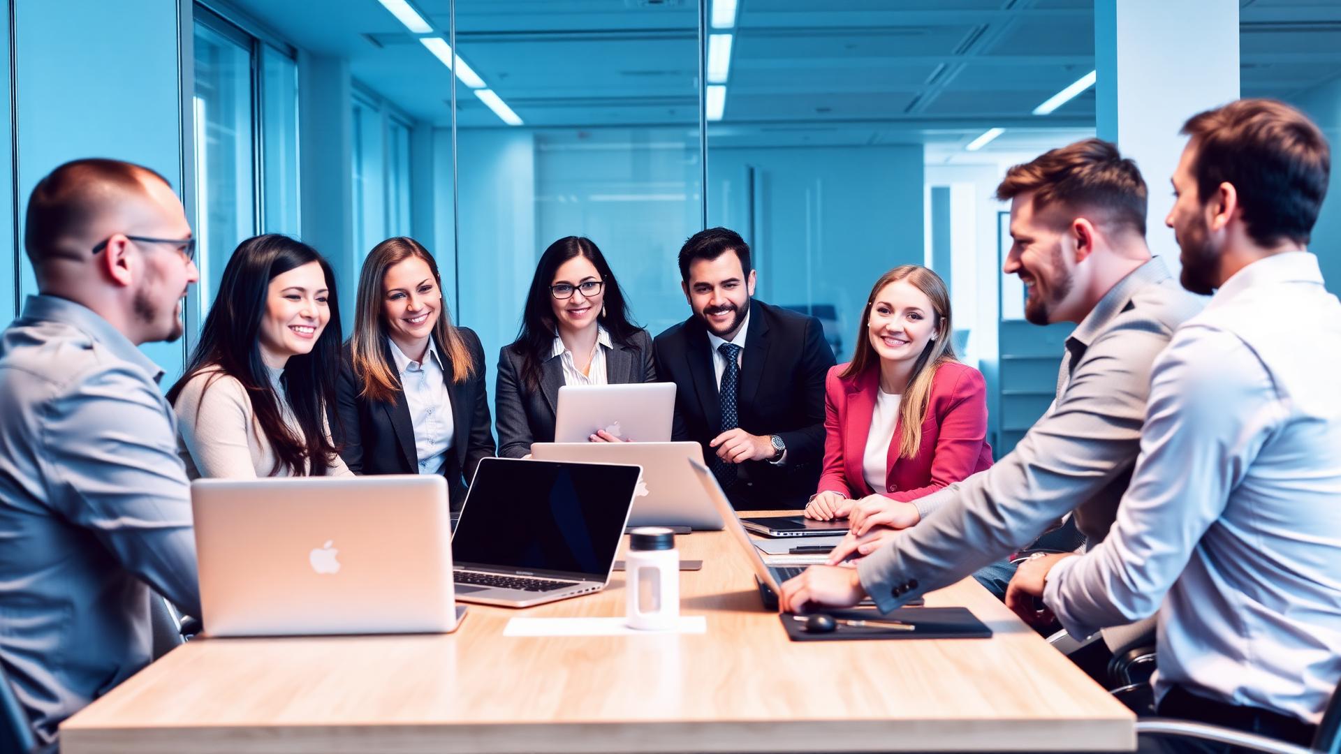 Business consulting team